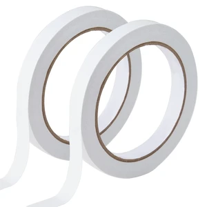 1/4" 2 Rolls Double Sided Adhesive Tape 6mm for Arts, Crafts, DIY, Photography, Scrapbooking, Card Making, Gift Wrapping, Office & School Supplies 1/4" 2 Rolls Double Sided Adhesive Tape 6mm for Arts, Crafts, DIY, Photography, Scrapbooking, Card Making, Gift Wrapping, Office & School Supplies