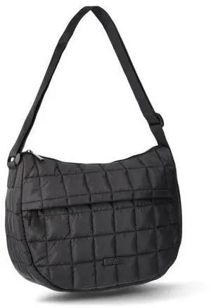 Women's Savannah Quilted Handbag, Black Women's Savannah Quilted Handbag, Black