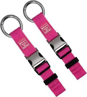 2PCS Heavy Duty Add a Bag Luggage Strap Jacket Gripper,Carry-on Baggage Suitcase Straps Belts Travel Accessories (Rose Red) 2PCS Heavy Duty Add a Bag Luggage Strap Jacket Gripper,Carry-on Baggage Suitcase Straps Belts Travel Accessories (Rose Red)