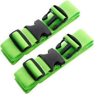 2pcs 74×2Luggage Straps for Suitcases,Adjustable Suitcase Straps and Heavy Duty Strap Buckle Packing Straps Travel Accessories,Fluorescent Green 2pcs 74×2Luggage Straps for Suitcases,Adjustable Suitcase Straps and Heavy Duty Strap Buckle Packing Straps Travel Accessories,Fluorescent Green