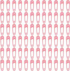 72 Pcs Pink Baby Safety Pins, Girl Baby Shower Decorations | Non-opening plastic pin accents for girl baby shower games, party favors, table scatter and diaper cake decor 72 Pcs Pink Baby Safety Pins, Girl Baby Shower Decorations | Non-opening plastic pin accents for girl baby shower games, party favors, table scatter and diaper cake decor