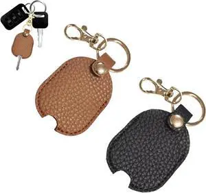 Key Sleeves for Broken Car Keys | Rustic Key Protector with Metal Rings Key Sleeves for Broken Car Keys | Rustic Key Protector with Metal Rings