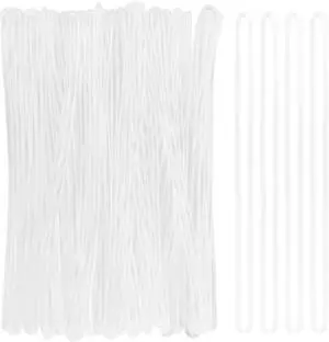 MIDELONG Clear Plastic Luggage Tag Loop Straps, 6 inch Transparent Luggage Tag Holder Travel Luggage Name Tag Worm Loops for Luggage Bag ID Tags Identification Cards, Pack of 30 MIDELONG Clear Plastic Luggage Tag Loop Straps, 6 inch Transparent Luggage Tag Holder Travel Luggage Name Tag Worm Loops for Luggage Bag ID Tags Identification Cards, Pack of 30