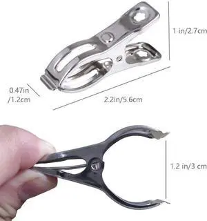 Stainless Steel Clothes Pins 32 Pcs Metal Clothespins Heavy Clothes Clips | Row Cover Clips,Garden Clips,Greenhouse Clamps Beach Chair Towel Clips metal Chip Clips Stainless Steel Clothes Pins 32 Pcs Metal Clothespins Heavy Clothes Clips | Row Cover Clips,Garden Clips,Greenhouse Clamps Beach Chair Towel Clips metal Chip Clips