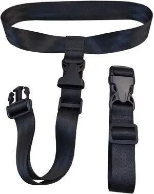 2 Pack Travel Accessories Luggage Straps - Add a Bag Suitcase Strap Belt(Black) 2 Pack Travel Accessories Luggage Straps - Add a Bag Suitcase Strap Belt(Black)