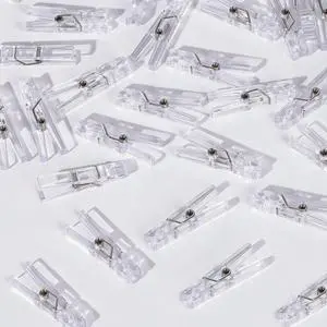 60Pcs Clear Mini Clothespins for Baby Shower Games, Clothes Pins 1.4 Inch | Acrylic Mini Clothes Pins Bulk for Dont Say Baby Game, DIY Crafts, Photo Display, Party Favors and Decorations Boy Girl 60Pcs Clear Mini Clothespins for Baby Shower Games, Clothes Pins 1.4 Inch | Acrylic Mini Clothes Pins Bulk for Dont Say Baby Game, DIY Crafts, Photo Display, Party Favors and Decorations Boy Girl