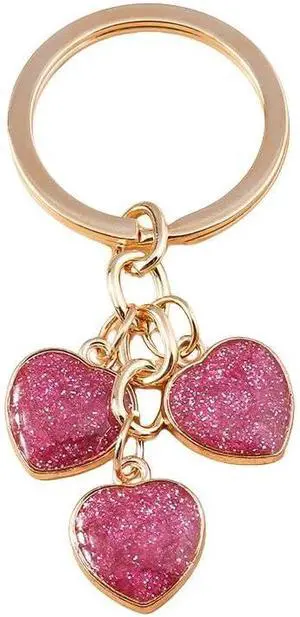 tenghong2021 Valentine's Day Gift Sweet Heart Keychain Charms Enameled Cute Hearts Keyring Purse Bag Woman Accessories tenghong2021 Valentine's Day Gift Sweet Heart Keychain Charms Enameled Cute Hearts Keyring Purse Bag Woman Accessories