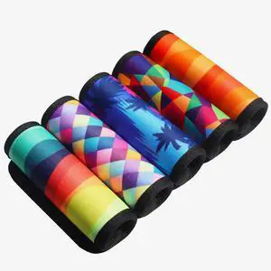 5 Pack Neoprene Luggage Handle Wraps for Suitcase Travel Luggage Tags/Identifiers/Marker/Grips Travel Accessories for Airplane(Multi-Color) 5 Pack Neoprene Luggage Handle Wraps for Suitcase Travel Luggage Tags/Identifiers/Marker/Grips Travel Accessories for Airplane(Multi-Color)