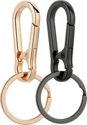 Wikavanli Metal Keychains Keyring Key Chain Ring Clip Holder Organizer for Home Car Keys Key Finder Women Men Wikavanli Metal Keychains Keyring Key Chain Ring Clip Holder Organizer for Home Car Keys Key Finder Women Men