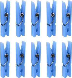30 Pcs Mini Clothes Pins, 1.4 Inch Plastic Clothes Pins for Baby Shower Games Party Decorations DIY Crafts (Blue) 30 Pcs Mini Clothes Pins, 1.4 Inch Plastic Clothes Pins for Baby Shower Games Party Decorations DIY Crafts (Blue)