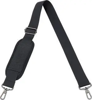 RAINYEAR 59 Inch Shoulder Strap Replacement Strap for Laptop Bag, Black | Adjustable Soft Padded Shoulder Strap with Metal Hooks for Shoulder Bag, Messenger Bag, Travel Duffel Bag, Crossbody Bag RAINYEAR 59 Inch Shoulder Strap Replacement Strap for Laptop Bag, Black | Adjustable Soft Padded Shoulder Strap with Metal Hooks for Shoulder Bag, Messenger Bag, Travel Duffel Bag, Crossbody Bag