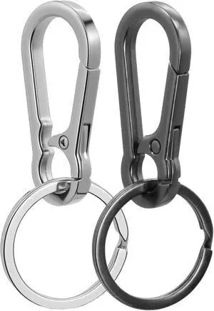 Metal Keychains Keyring Clip Holder Organizer Key Chain Ring For Accessories Women Men, Home Car Keys Metal Keychains Keyring Clip Holder Organizer Key Chain Ring For Accessories Women Men, Home Car Keys