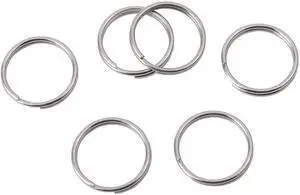 1/2 Inch Split Key Rings,Stainless Steel Dog Mini Rings 16mm-50 Pcs | Small Key Chain Ring for Craft,Car Keys,Women and Men Car Key Rings 1/2 Inch Split Key Rings,Stainless Steel Dog Mini Rings 16mm-50 Pcs | Small Key Chain Ring for Craft,Car Keys,Women and Men Car Key Rings