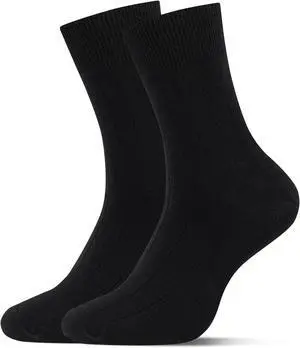 Mens Ribbed Crew Dress Socks Anti Odor Socks Size 8-13 | Breathable,Combed Cotton,Moisture-wicking,Ribbed Elastic Cuff,Soft,Comfy,Ideal for Wedding Business & Casual Mens Ribbed Crew Dress Socks Anti Odor Socks Size 8-13 | Breathable,Combed Cotton,Moisture-wicking,Ribbed Elastic Cuff,Soft,Comfy,Ideal for Wedding Business & Casual