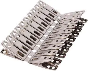 40 Pcs Metal Clothes Pins,Clothespins Stainless Steel Laundry Clips | Heavy Duty Alligator Clips for Outdoor Clothesline Towel Sock Food Sealing Photos Home Kitchen Travel Office 40 Pcs Metal Clothes Pins,Clothespins Stainless Steel Laundry Clips | Heavy Duty Alligator Clips for Outdoor Clothesline Towel Sock Food Sealing Photos Home Kitchen Travel Office