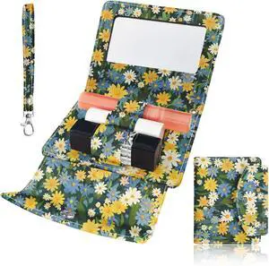 Cut Cat PU Lipstick Case Holder with Mirror Holds 3pcs of Long Lipsticks Lipstick Holder Makeup bag Travel Organizer Bag for Outside Bag Pouch for Gift Women Girls Cut Cat PU Lipstick Case Holder with Mirror Holds 3pcs of Long Lipsticks Lipstick Holder Makeup bag Travel Organizer Bag for Outside Bag Pouch for Gift Women Girls