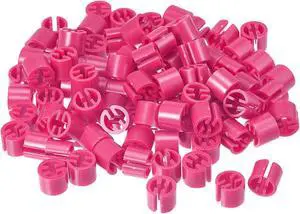 uxcell 150pcs Clothes Hanger Markers Blank Tags, Fit 3.5mm Rod Garment Size Hanger Clips Garment Color Coding Label for Clothing Hangers, Rose Red uxcell 150pcs Clothes Hanger Markers Blank Tags, Fit 3.5mm Rod Garment Size Hanger Clips Garment Color Coding Label for Clothing Hangers, Rose Red