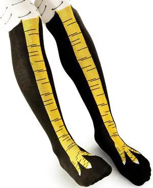 Raylarnia Funny Crazy Chicken Leg Feet Socks for Men and Women- Novelty High Socks Funny Gifts Raylarnia Funny Crazy Chicken Leg Feet Socks for Men and Women- Novelty High Socks Funny Gifts