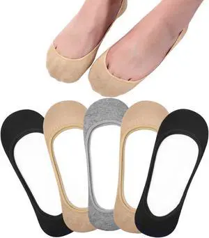 Toes Home No Show Socks Womens Invisible Non Slip Liner for Flat 3-8 Pairs | Ultra Low Cut Cotton No See Hidden Footies, Breathable Thin Socks for Ballet Flats Loafers Heels Boat Shoes, Fits Size 6-11 Toes Home No Show Socks Womens Invisible Non Slip Liner for Flat 3-8 Pairs | Ultra Low Cut Cotton No See Hidden Footies, Breathable Thin Socks for Ballet Flats Loafers Heels Boat Shoes, Fits Size 6-11
