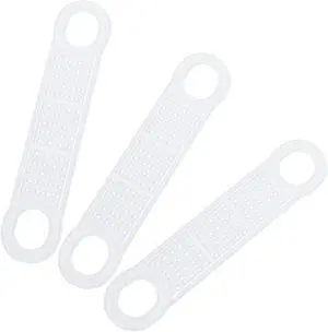 AUEAR, 100 Pack Clear Non-Slip Rubber Clothes Grips Clothing Strips for Wood Plastic Hangers Home Stores Use AUEAR, 100 Pack Clear Non-Slip Rubber Clothes Grips Clothing Strips for Wood Plastic Hangers Home Stores Use