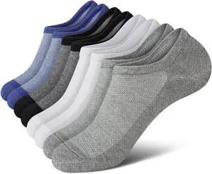wernies No Show Socks Men, Low Cut Ankle Short Casual Non Slip Socks | Premium Cotton Fabric, Soft Breathable Invisible White Black Gray Socks Men wernies No Show Socks Men, Low Cut Ankle Short Casual Non Slip Socks | Premium Cotton Fabric, Soft Breathable Invisible White Black Gray Socks Men