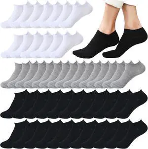 12-30 Pairs Low Cut Ankle Socks for Women No Show Casual Breathable Athletic Socks Bulk for Sport 12-30 Pairs Low Cut Ankle Socks for Women No Show Casual Breathable Athletic Socks Bulk for Sport