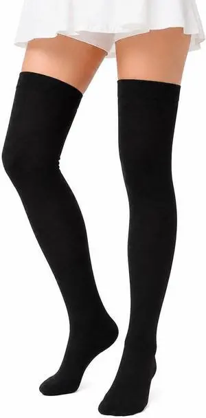 IZUS Women Thigh Over Knee Socks Stretchy Boot High Socks Striped Novelty for Girl Halloween Christmas Cosplay Daily Wear IZUS Women Thigh Over Knee Socks Stretchy Boot High Socks Striped Novelty for Girl Halloween Christmas Cosplay Daily Wear