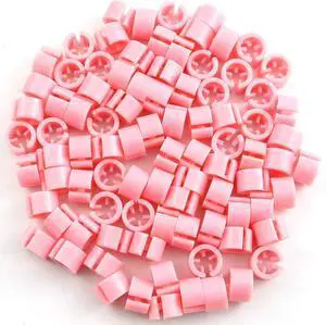 100pcs Blank Hanger Size Markers Tags Garment Clothing Clothes Snap Labels Accessories, Pink 100pcs Blank Hanger Size Markers Tags Garment Clothing Clothes Snap Labels Accessories, Pink