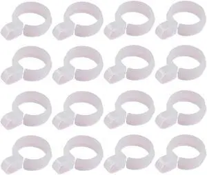 50 Pcs Plastic Windproof Hanger Hooks Clothes Hanger Buckle Clip Laundry Hanging Hooks Closet Rod Hanging Tool for Drying Rack 50 Pcs Plastic Windproof Hanger Hooks Clothes Hanger Buckle Clip Laundry Hanging Hooks Closet Rod Hanging Tool for Drying Rack
