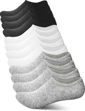 Buauty No Show Socks Womens Men Ankle Socks Short Low Cut Invisible Liner Non Slip Casual Athletic Boat Socks 6 Pairs Buauty No Show Socks Womens Men Ankle Socks Short Low Cut Invisible Liner Non Slip Casual Athletic Boat Socks 6 Pairs
