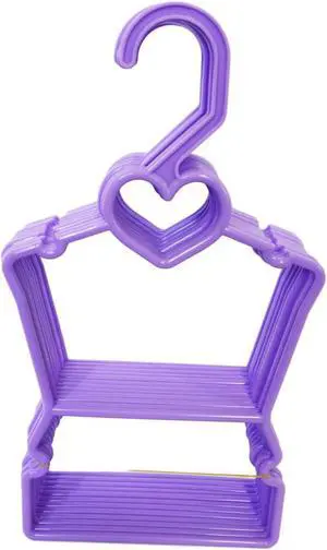 Brittany's 12 - Purple Heart Hangers Compatible and Fits 14 Inch Dolls- Hang Tops and Bottoms Brittany's 12 - Purple Heart Hangers Compatible and Fits 14 Inch Dolls- Hang Tops and Bottoms