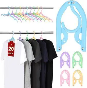 20 Pcs Travel Hangers, Cruise Ship Essentials Foldable Hangers Plastic Travel Essentials, Portable Cruises Must Haves 2026 for Skirt, Suitcase, RV Camping Airplane Europe Vacation Essential 20 Pcs Travel Hangers, Cruise Ship Essentials Foldable Hangers Plastic Travel Essentials, Portable Cruises Must Haves 2026 for Skirt, Suitcase, RV Camping Airplane Europe Vacation Essential