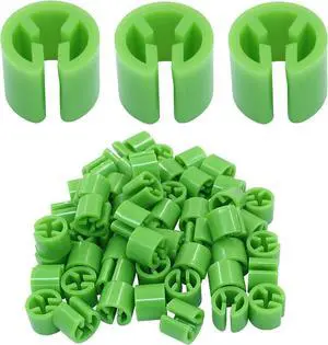 Clothes Hanger Marker, Light Green, 100Pcs | Blank Clothing Tag Buckle, Plastic Garment Size Markers, DIY Snap Labels Clothes Hanger Marker, Light Green, 100Pcs | Blank Clothing Tag Buckle, Plastic Garment Size Markers, DIY Snap Labels