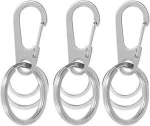 Pet ID Tags, Pet Tag Quick Clips, Dog Tags and Cat Tags Collar Rings, Tag Clips for Collar, ID Tag Holder, Silver, 3 Pack Pet ID Tags, Pet Tag Quick Clips, Dog Tags and Cat Tags Collar Rings, Tag Clips for Collar, ID Tag Holder, Silver, 3 Pack