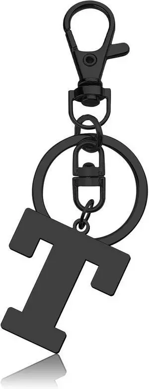 DlaeKua Initial Monogram A-Z Keychain 26 Black Letter Initials Keyring for Handbag Car Key Bag Keyring DlaeKua Initial Monogram A-Z Keychain 26 Black Letter Initials Keyring for Handbag Car Key Bag Keyring