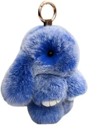 Bunny Fur Rex Rabbit Pompom Ball Doll Pendant Keychain Car Handbag Keyring Bunny Fur Rex Rabbit Pompom Ball Doll Pendant Keychain Car Handbag Keyring