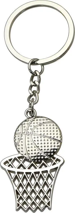 Basketball Hoop Keychain Sports Ball Pendant Key Ring Bag Mini Cute Gifts for Men Boys Girls Son Daughter Teams Basketball Hoop Keychain Sports Ball Pendant Key Ring Bag Mini Cute Gifts for Men Boys Girls Son Daughter Teams