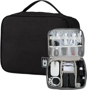 Organizer Case Small Electronic Devices USB Charger Accessories Mouse Phone Cable SD Power Bank Earphone Organizer Case Small Electronic Devices USB Charger Accessories Mouse Phone Cable SD Power Bank Earphone