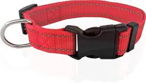 Adjustable Nylon Dog Collar, Reflective Collar 1 Inch 3/4 Inch 5/8 Inch Wide, for Large Medium Small Dogs Adjustable Nylon Dog Collar, Reflective Collar 1 Inch 3/4 Inch 5/8 Inch Wide, for Large Medium Small Dogs