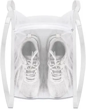 Laundry Bags,Sneaker Wash & Dry Net Bag for Dryer Sneaker Laundry Bags Large HoneyComber Mesh Bags with Zipper and Strap for Shoes Sneaker Washing Mesh Net for Most Dryers Door 15.7" Large Laundry Bags,Sneaker Wash & Dry Net Bag for Dryer Sneaker Laundry Bags Large HoneyComber Mesh Bags with Zipper and Strap for Shoes Sneaker Washing Mesh Net for Most Dryers Door 15.7" Large