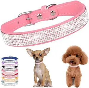 rhinestonedog Dog Collars for Small Dogs, Puppy Kitten Chihuahua Pink xs | Cute Luxury Female Dog Collar Adorable Crystal Diamond Kitten Cats princess crystal jewelry puppies pet-collars pretty rhinestonedog Dog Collars for Small Dogs, Puppy Kitten Chihuahua Pink xs | Cute Luxury Female Dog Collar Adorable Crystal Diamond Kitten Cats princess crystal jewelry puppies pet-collars pretty