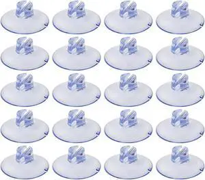 RLECS 20PCS 40mm Mini Opening Suction Cup Light String Clip Cord Suction Cup Clear PVC Suction Cup Hook Kitchen Bathroom Shower Basin Connector Suitable for Decorating Bathroom Kitchen Bedroom RLECS 20PCS 40mm Mini Opening Suction Cup Light String Clip Cord Suction Cup Clear PVC Suction Cup Hook Kitchen Bathroom Shower Basin Connector Suitable for Decorating Bathroom Kitchen Bedroom