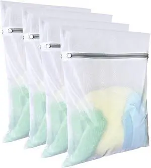 Laundry Bags Mesh Wash Bags(4Pcs,16 x 20 Inches),delicate laundry bag for College,Dorm,Storage Laundry Bags Mesh Wash Bags(4Pcs,16 x 20 Inches),delicate laundry bag for College,Dorm,Storage
