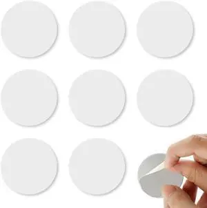 8 Pcs Adhesive Disk for Suction Cup Shower Suction Cup Adhesive Sticker Discs 80mm Circular Plastic Mounting Pads Heat Resistant Double-Sided Stickers Suction Items Coated Stick Pad Holder 8 Pcs Adhesive Disk for Suction Cup Shower Suction Cup Adhesive Sticker Discs 80mm Circular Plastic Mounting Pads Heat Resistant Double-Sided Stickers Suction Items Coated Stick Pad Holder