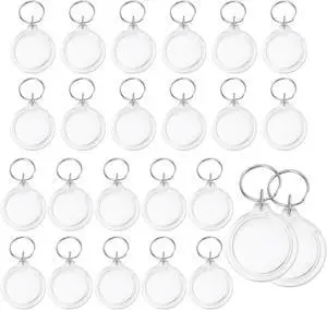 25Pcs 1.42inch Transparent Round Photo Frame Key Chain Photo Picture Logo Inserts Snap-in Keychain Pendant Acrylic Keys Ring Key Holder Organizer Keys Attachments 25Pcs 1.42inch Transparent Round Photo Frame Key Chain Photo Picture Logo Inserts Snap-in Keychain Pendant Acrylic Keys Ring Key Holder Organizer Keys Attachments