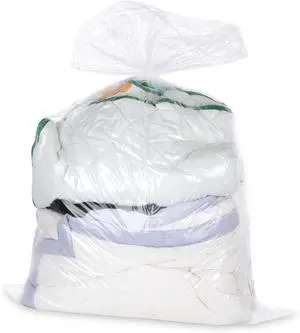 10 Pack Clear Plastic Storage Bags, 27" x 40", Extra Large Storage Bag Packaging for Pillow Comforters Duvet Blanket, Clothes, Travel, Moving, Reusable Bags 10 Pack Clear Plastic Storage Bags, 27" x 40", Extra Large Storage Bag Packaging for Pillow Comforters Duvet Blanket, Clothes, Travel, Moving, Reusable Bags