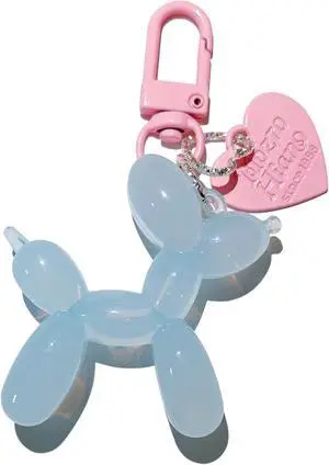 LAEKOU Jelly Balloon Dog Keychain for Women, Cute Bag Charms Key Chain | Keychains Purse Charms Accessories for Car Backpack Handbag, Cute Key Chain Chains for Girls Womens LAEKOU Jelly Balloon Dog Keychain for Women, Cute Bag Charms Key Chain | Keychains Purse Charms Accessories for Car Backpack Handbag, Cute Key Chain Chains for Girls Womens