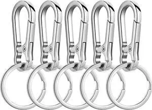 Wikavanli Metal Keychains Keyring Key Chain Ring Clip Holder Organizer for Home Car Keys Key Finder Women Men Wikavanli Metal Keychains Keyring Key Chain Ring Clip Holder Organizer for Home Car Keys Key Finder Women Men
