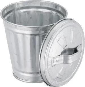 Silver Mini Galvanized Trash Can with Lid (9.5X9X6.3CM), Metal Rubbish Bin, Flower Pot Pen Holder, Mini Wastebaskets Suit for Desk, Office, School, Dorm Room and Vanity Silver Mini Galvanized Trash Can with Lid (9.5X9X6.3CM), Metal Rubbish Bin, Flower Pot Pen Holder, Mini Wastebaskets Suit for Desk, Office, School, Dorm Room and Vanity