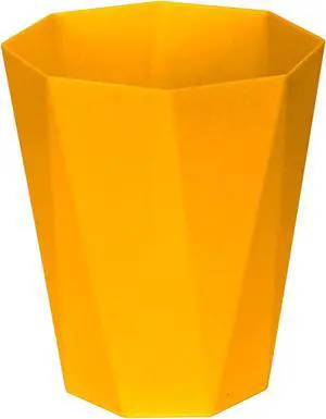 ZXJ Hand Small Trash Can - 1.8 Gallon - Yellow - Waste Basket - Garbage Bin Bathroom,Kitchen,Office,Dormitory,Camping,Kids Room ZXJ Hand Small Trash Can - 1.8 Gallon - Yellow - Waste Basket - Garbage Bin Bathroom,Kitchen,Office,Dormitory,Camping,Kids Room